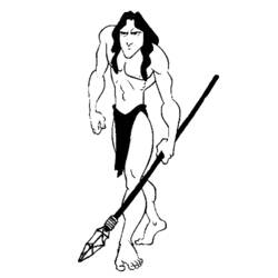 Página para colorir: Tarzan (Filmes animados) #131109 - Páginas para Colorir Imprimíveis Gratuitamente