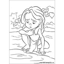 Página para colorir: Tarzan (Filmes animados) #131186 - Páginas para Colorir Imprimíveis Gratuitamente