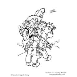 Página para colorir: Toy Story (Toy Story) (Filmes animados) #72456 - Páginas para Colorir Imprimíveis Gratuitamente