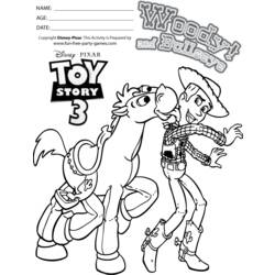 Página para colorir: Toy Story (Toy Story) (Filmes animados) #72469 - Páginas para Colorir Imprimíveis Gratuitamente