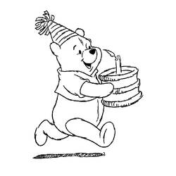 Página para colorir: ursinho Pooh (Filmes animados) #28605 - Páginas para Colorir Imprimíveis Gratuitamente