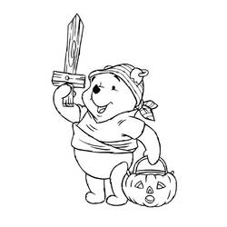 Página para colorir: ursinho Pooh (Filmes animados) #28606 - Páginas para Colorir Imprimíveis Gratuitamente