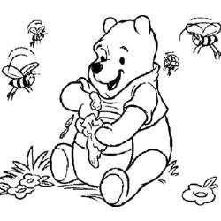 Página para colorir: ursinho Pooh (Filmes animados) #28629 - Páginas para Colorir Imprimíveis Gratuitamente
