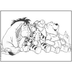 Página para colorir: ursinho Pooh (Filmes animados) #28649 - Páginas para Colorir Imprimíveis Gratuitamente