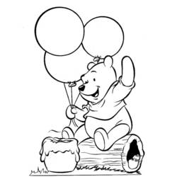 Página para colorir: ursinho Pooh (Filmes animados) #28668 - Páginas para Colorir Imprimíveis Gratuitamente
