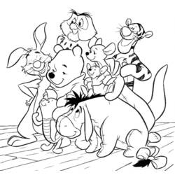 Página para colorir: ursinho Pooh (Filmes animados) #28671 - Páginas para Colorir Imprimíveis Gratuitamente