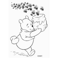 Página para colorir: ursinho Pooh (Filmes animados) #28697 - Páginas para Colorir Imprimíveis Gratuitamente