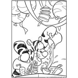 Página para colorir: ursinho Pooh (Filmes animados) #28804 - Páginas para Colorir Imprimíveis Gratuitamente