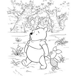 Página para colorir: ursinho Pooh (Filmes animados) #28910 - Páginas para Colorir Imprimíveis Gratuitamente