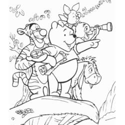 Página para colorir: ursinho Pooh (Filmes animados) #28926 - Páginas para Colorir Imprimíveis Gratuitamente