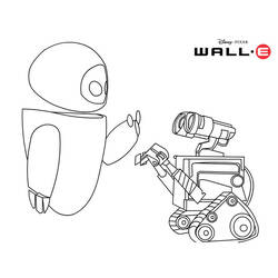 Página para colorir: Wall-E (Filmes animados) #132030 - Páginas para Colorir Imprimíveis Gratuitamente
