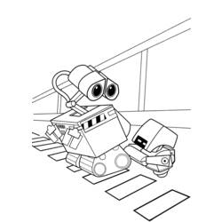 Página para colorir: Wall-E (Filmes animados) #132099 - Páginas para Colorir Imprimíveis Gratuitamente