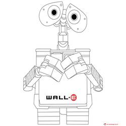 Página para colorir: Wall-E (Filmes animados) #132103 - Páginas para Colorir Imprimíveis Gratuitamente
