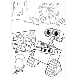 Página para colorir: Wall-E (Filmes animados) #132138 - Páginas para Colorir Imprimíveis Gratuitamente