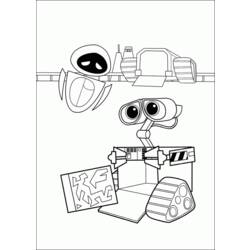 Página para colorir: Wall-E (Filmes animados) #132188 - Páginas para Colorir Imprimíveis Gratuitamente