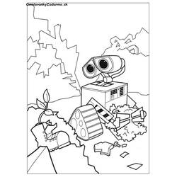 Página para colorir: Wall-E (Filmes animados) #132189 - Páginas para Colorir Imprimíveis Gratuitamente
