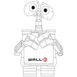 Página para colorir: Wall-E (Filmes animados) #132237 - Páginas para Colorir Imprimíveis Gratuitamente