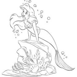 Desenho A Pequena Sereia (Filmes de Animação) #127252 para imprimir e colorir
