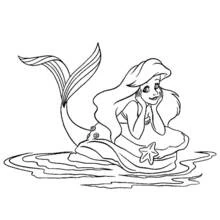 Desenho A Pequena Sereia (Filmes de Animação) #127295 para imprimir e colorir