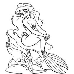 Desenho A Pequena Sereia (Filmes de Animação) #127306 para imprimir e colorir