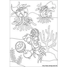 Desenho A Pequena Sereia (Filmes de Animação) #127327 para imprimir e colorir