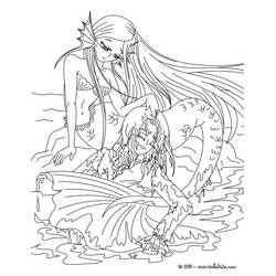 Desenho A Pequena Sereia (Filmes de Animação) #127328 para imprimir e colorir