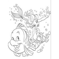 Desenho A Pequena Sereia (Filmes de Animação) #127330 para imprimir e colorir