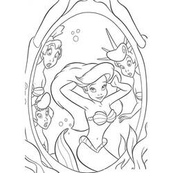 Desenho A Pequena Sereia (Filmes de Animação) #127390 para imprimir e colorir