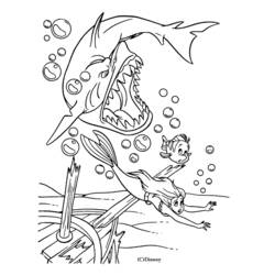 Desenho A Pequena Sereia (Filmes de Animação) #127429 para imprimir e colorir
