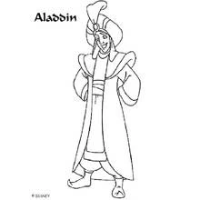 Página para colorir: Aladim (Filmes de Animação) #127601 - Páginas para Colorir Imprimíveis Gratuitamente