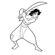 Página para colorir: Aladim (Filmes de Animação) #127637 - Páginas para Colorir Imprimíveis Gratuitamente