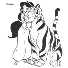 Página para colorir: Aladim (Filmes de Animação) #127658 - Páginas para Colorir Imprimíveis Gratuitamente