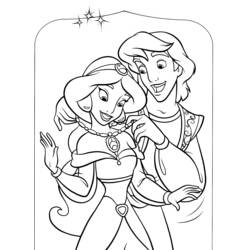 Desenhos para colorir: Aladim - Páginas para Colorir Imprimíveis Gratuitamente