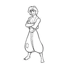 Página para colorir: Aladim (Filmes de Animação) #127747 - Páginas para Colorir Imprimíveis Gratuitamente