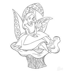 Desenho Alice no País das Maravilhas (Filmes de Animação) #127965 para imprimir e colorir