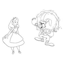 Desenho Alice no País das Maravilhas (Filmes de Animação) #202789 para imprimir e colorir