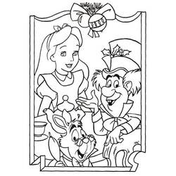 Desenho Alice no País das Maravilhas (Filmes de Animação) #202801 para imprimir e colorir