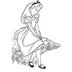 Desenho Alice no País das Maravilhas (Filmes de Animação) #202803 para imprimir e colorir