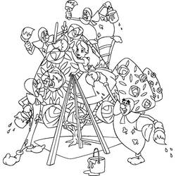 Desenho Alice no País das Maravilhas (Filmes de Animação) #202816 para imprimir e colorir