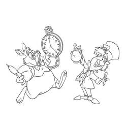 Desenho Alice no País das Maravilhas (Filmes de Animação) #202820 para imprimir e colorir