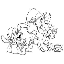 Desenho Alice no País das Maravilhas (Filmes de Animação) #202824 para imprimir e colorir