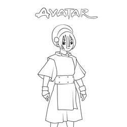 Página para colorir: Avatar: A Lenda de Aang (Filmes de Animação) #208188 - Páginas para Colorir Imprimíveis Gratuitamente