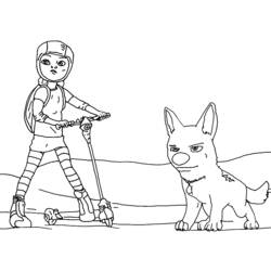 Desenhos para colorir: Bolt - Páginas para Colorir Imprimíveis Gratuitamente