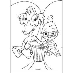 Página para colorir: Chicken Little (Filmes de Animação) #72640 - Páginas para Colorir Imprimíveis Gratuitamente