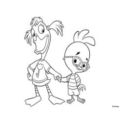 Página para colorir: Chicken Little (Filmes de Animação) #72658 - Páginas para Colorir Imprimíveis Gratuitamente