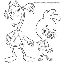 Página para colorir: Chicken Little (Filmes de Animação) #72695 - Páginas para Colorir Imprimíveis Gratuitamente