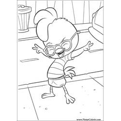 Página para colorir: Chicken Little (Filmes de Animação) #73202 - Páginas para Colorir Imprimíveis Gratuitamente