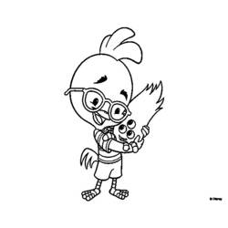 Página para colorir: Chicken Little (Filmes de Animação) #73249 - Páginas para Colorir Imprimíveis Gratuitamente