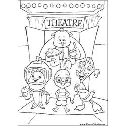 Página para colorir: Chicken Little (Filmes de Animação) #73268 - Páginas para Colorir Imprimíveis Gratuitamente
