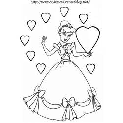 Desenhos para colorir: Cinderela - Páginas para Colorir Imprimíveis Gratuitamente